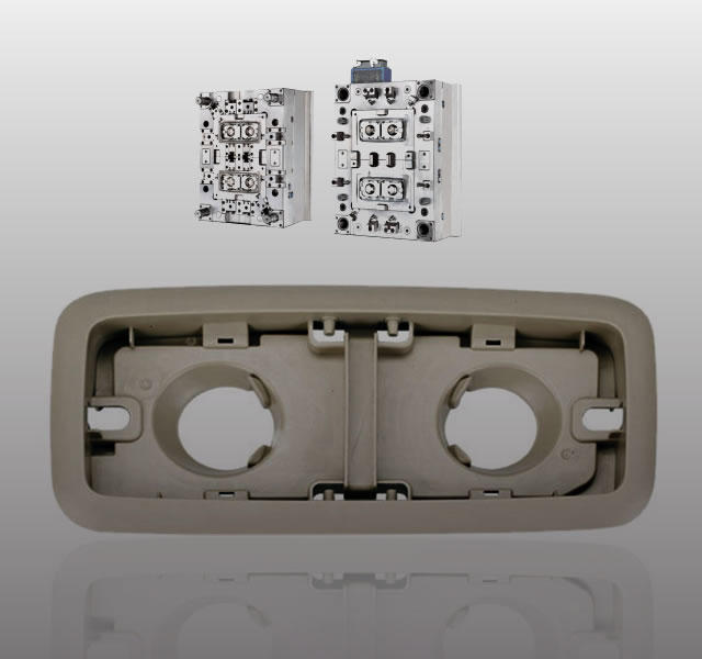 汽車杯置物架杯架模具