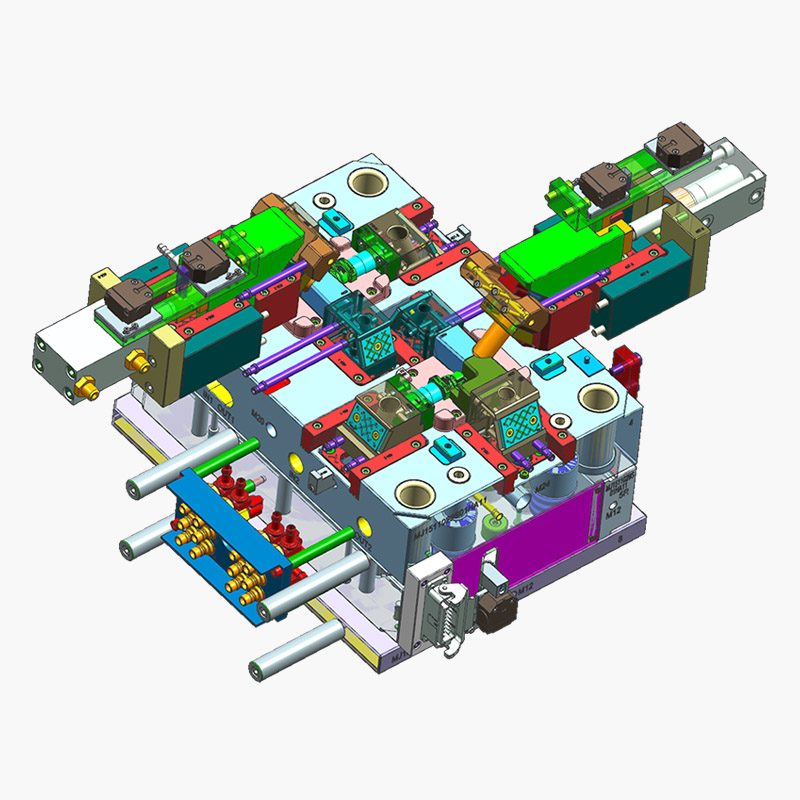 高精密汽車管接頭模具